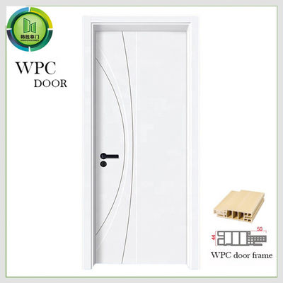 Dobra cena. ISO9001 Certified WPC Interior Door with Mortise Lock and Cylinder Lock Options w Internecie