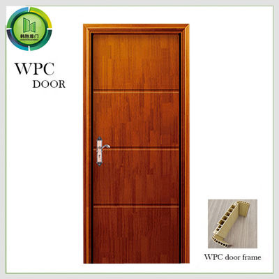 Dobra cena. Wyposażenie w ogniu WPC Plain Solid Wood Wewnętrzne drzwi Przeciwność termitom w Internecie