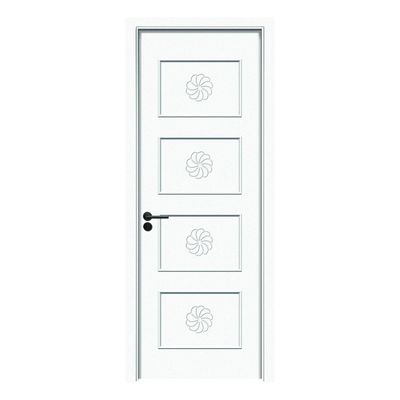 Malowanie WPC Drzwi trwałe, odporne na wilgoć drzwi wewnętrzne z doskonałą izolacją cieplną i konstrukcją dźwiękoszczelną dla nowoczesnych przestrzeni