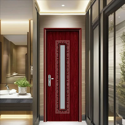 Drzwi szklane WPC odporne na termity z wyższą odpornością na wilgoć i dźwiękoszczelnością do zastosowań wewnętrznych