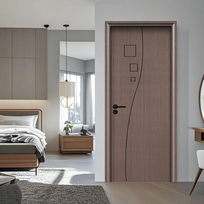 Wodoodporne, odporne na termity drzwi WPC z pustym rdzeniem, zapewniające trwałość i wydajność