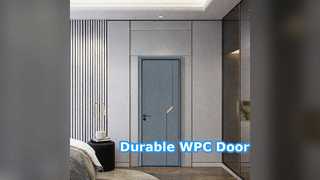 Drzwi puste WPC Trwałe, odporne na wilgoć, Niskie koszty utrzymania