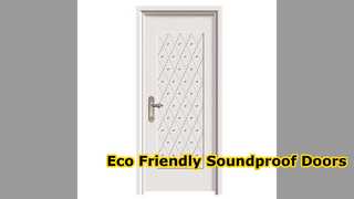 Trwałe drzwi wewnętrzne WPC Przyjazne dla środowiska i dźwiękoszczelne