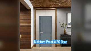 Trwałe, puste w środku drzwi WPC, odporne na wilgoć