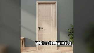 WPC Hollow Door Odporne na wilgoć Trwałe, niskie koszty utrzymania