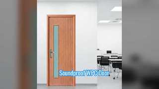Drzwi wewnętrzne WPC dźwiękoszczelne, izolowane cieplnie