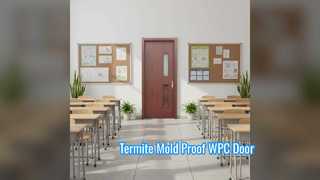 WPC Hollow Door Termite Odporne na pleśń Trwałe