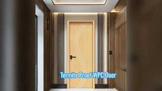 WPC Hollow Door Termite Odporne na pleśń Niskie koszty utrzymania