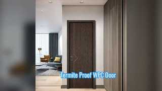 WPC Hollow Door Termite Odporne na pleśń Trwałe